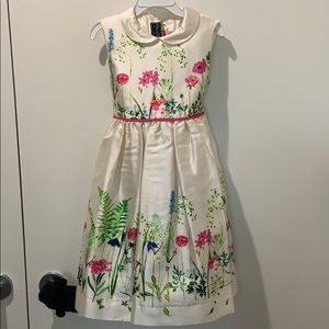 Oscar de la Renta girls size 6 silk dress